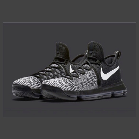 Nike KD 9 Kevin Durant Oreo Basketball Shoes 9 - Picture 7 of 12